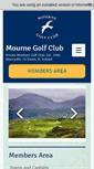 Mobile Screenshot of mournegolfclub.co.uk